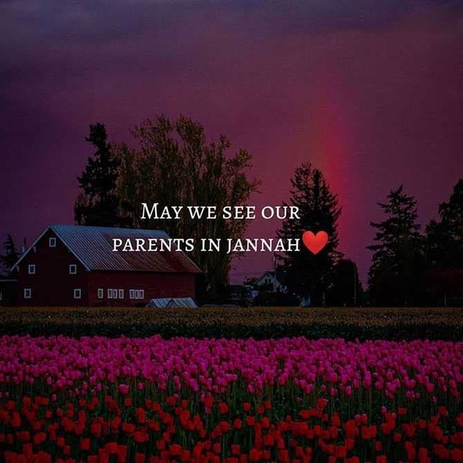 May we see our Parents in Jannah
