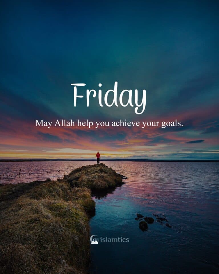 May Allah help you achieve your goals.