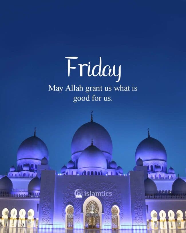 May Allah grant us what is good for us.