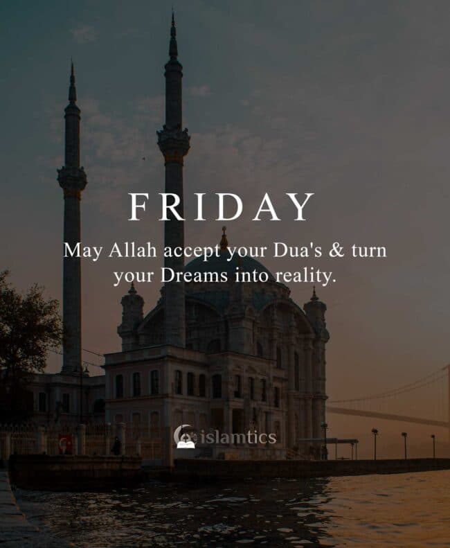 May Allah accept your Dua’s & turn your Dreams into reality.