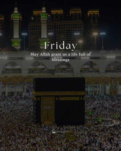May Allah grant us a life full of blessings & mercy. May Allah grant us a life full of blessings & mercy.