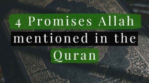 4 Promises from Allah That you should never forget.