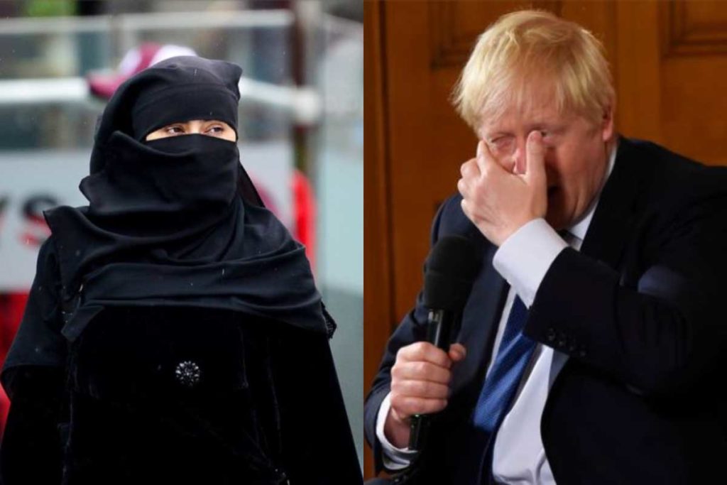 After Prime minister of UK mocked Muslim women, Anti-Muslim incidents 'spiked by 375%'