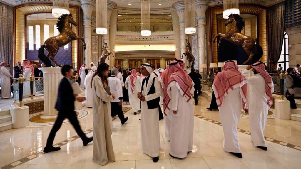 Saudi Arabia allows foreign Men & Women to share hotel rooms.