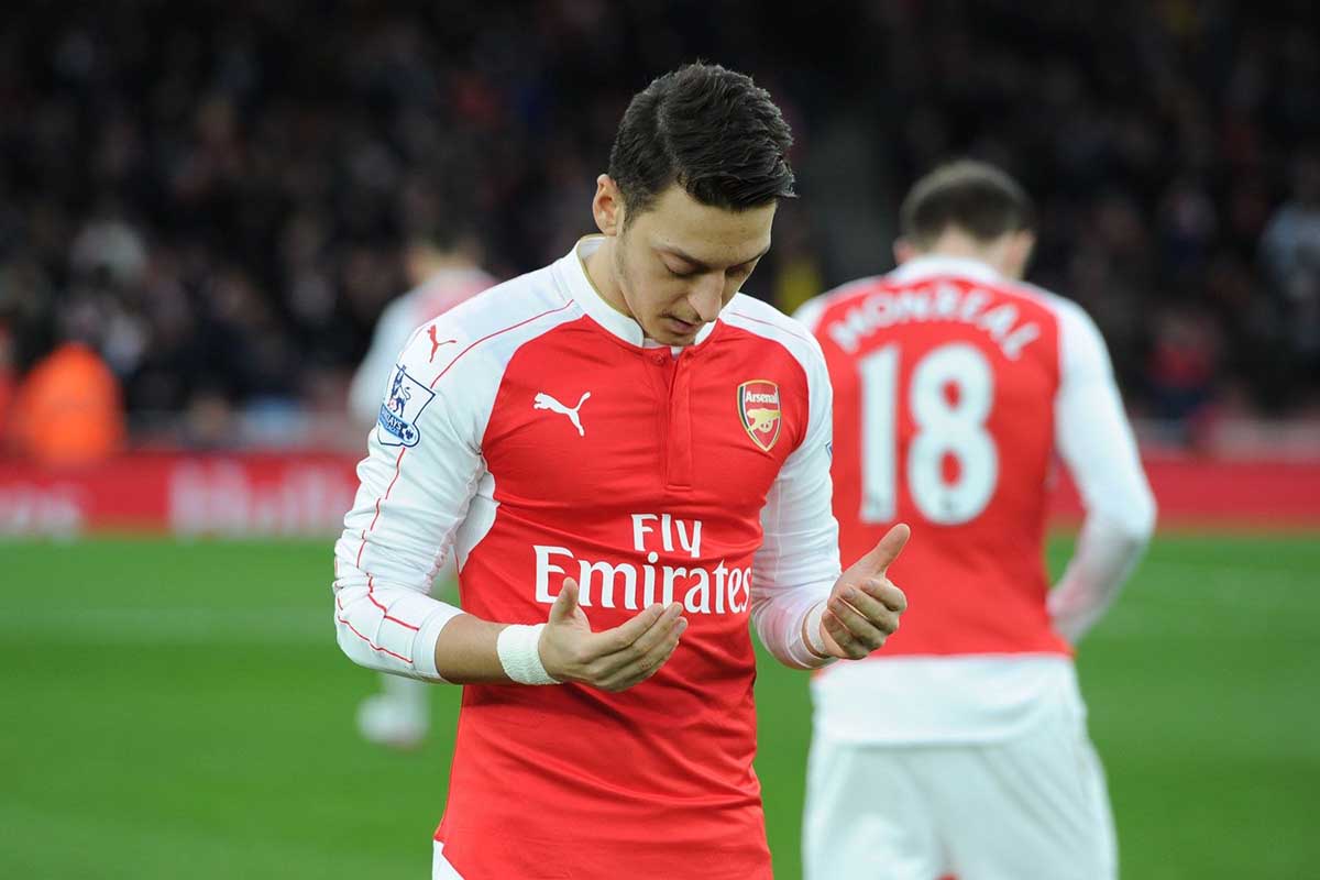 Arsenal distance themselves from Mesut Ozil's posts criticizing China's