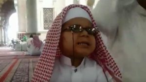 blind kid memorize Quran