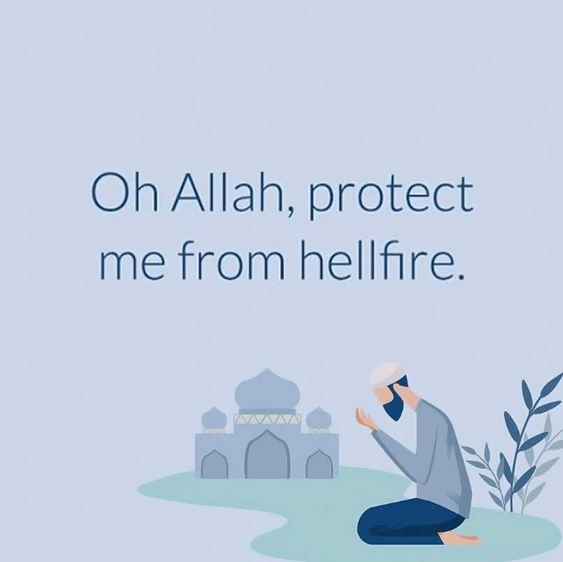 Protect me from hellfire