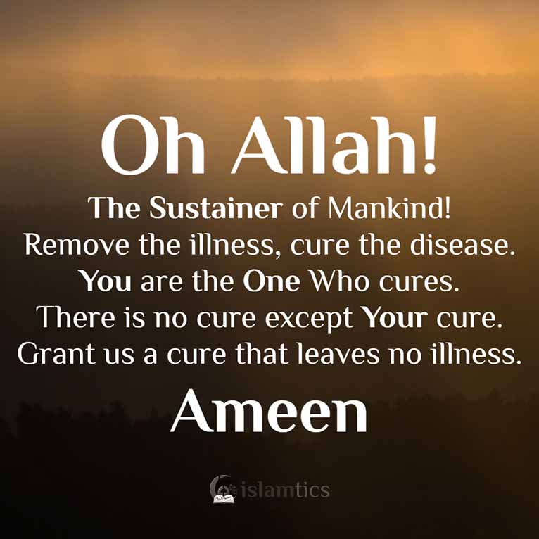 Grant us a cure that leaves no illness