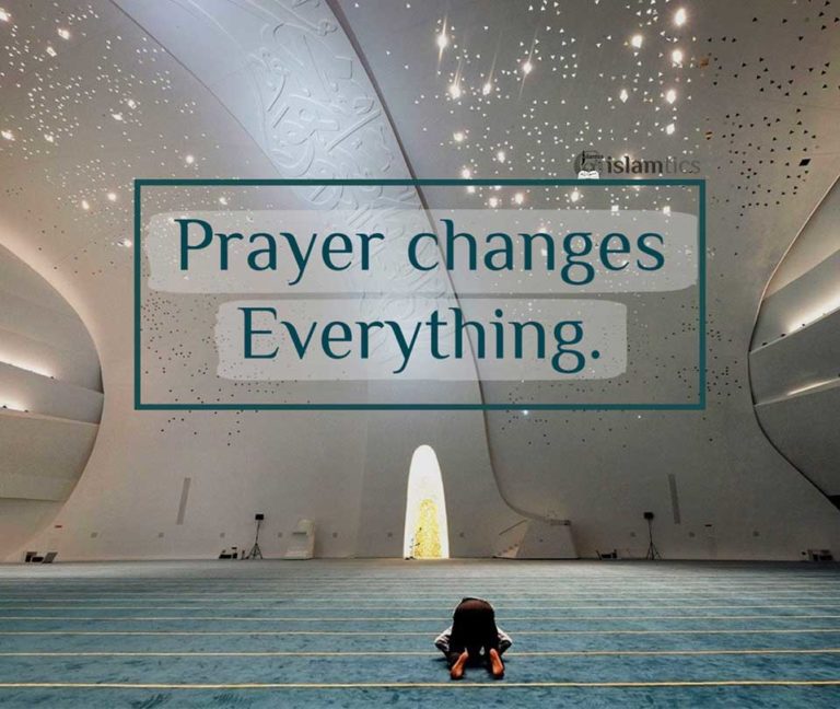 Prayer changes Everything