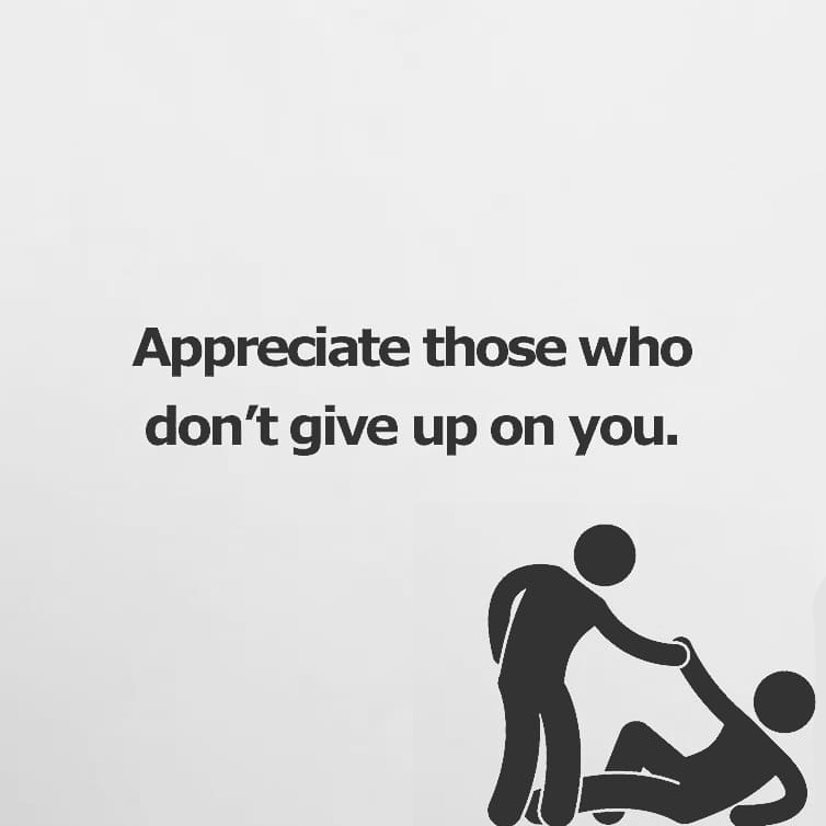 Appreciate them