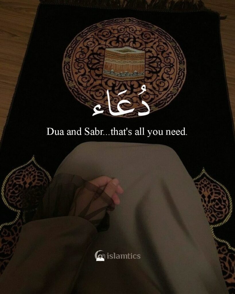 Dua and Sabr...that's all you need.