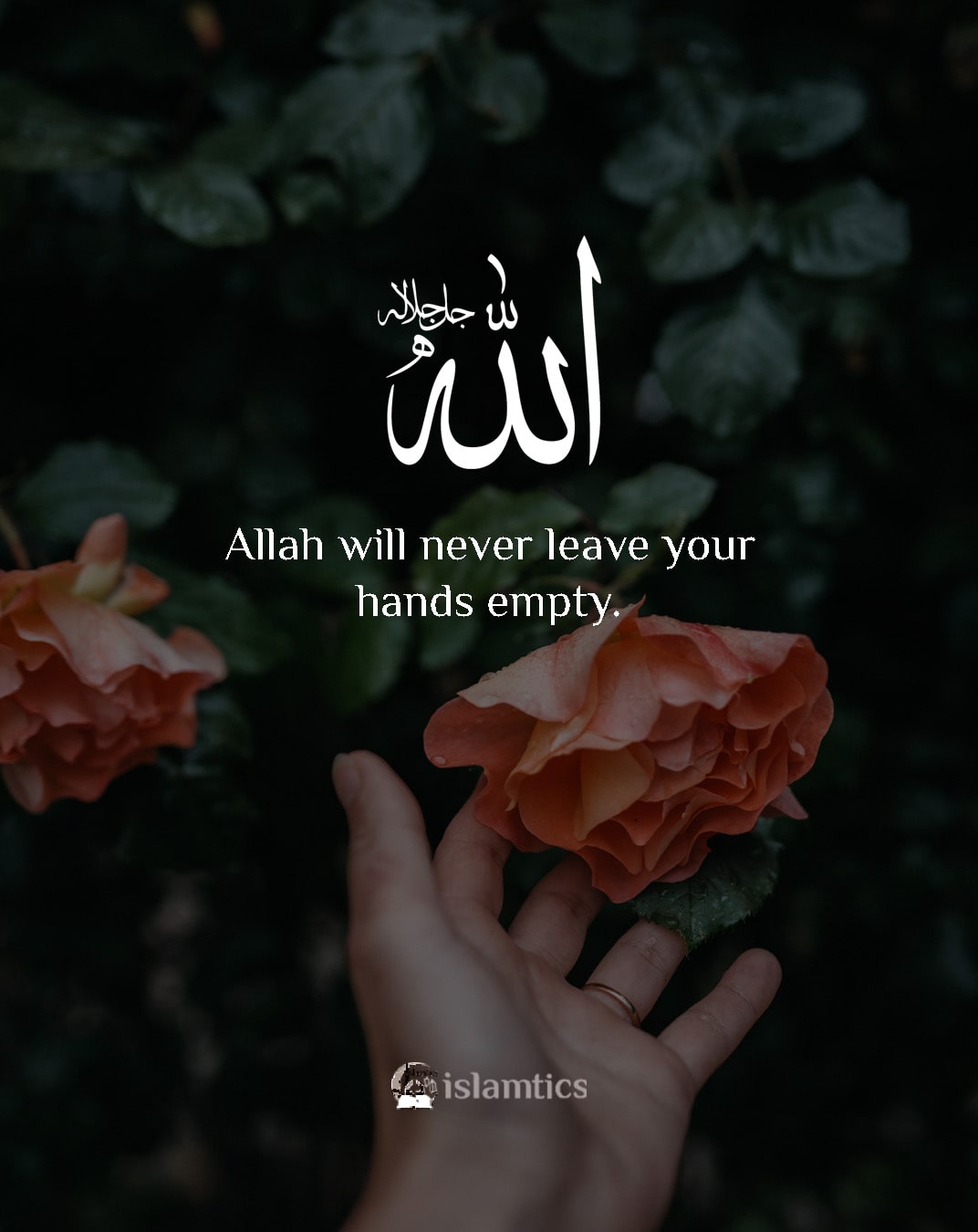 Allah will never leave your hands empty | islamtics