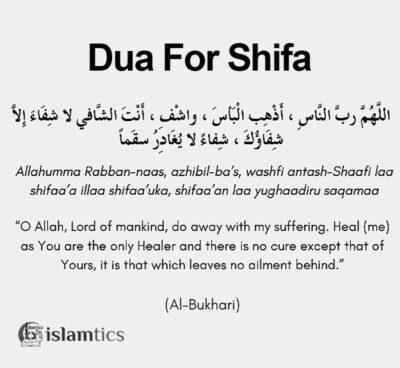 6+ Powerful Dua For Shifa, Pain & Good Health. | islamtics