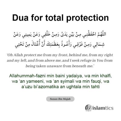 8+ Powerful Dua For Protection in Transliteration, Arabic & Meaning ...