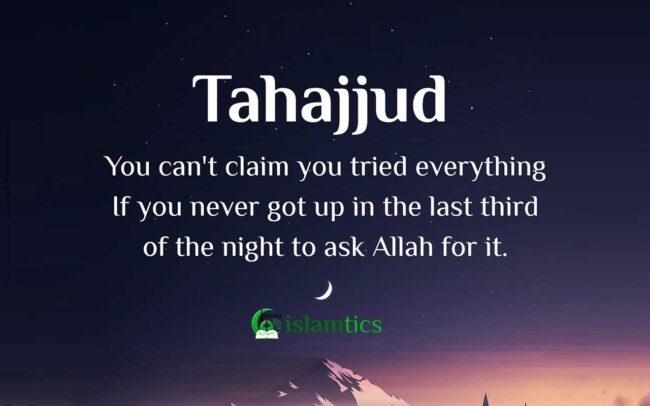 Tahajjud prayer