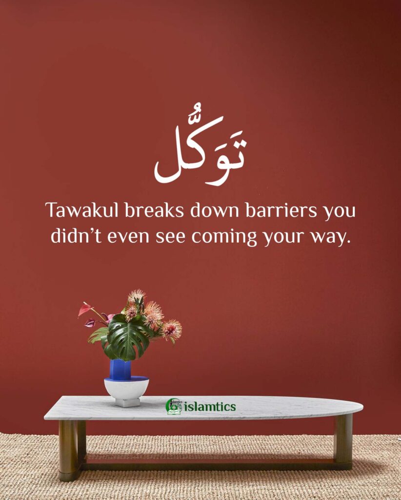 Tawakul breaks down barriers you didn’t even see coming your way.