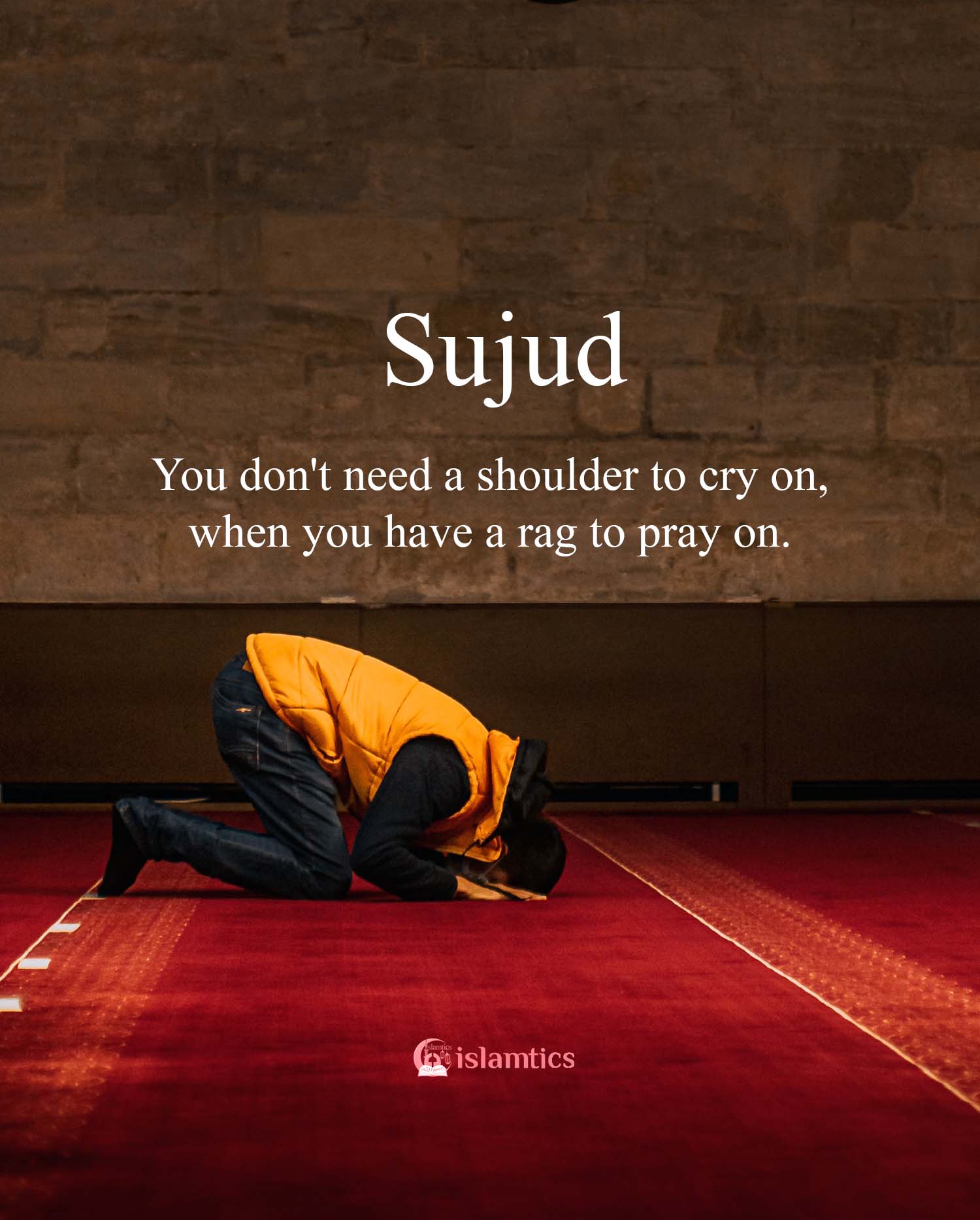 you-don-t-need-a-shoulder-to-cry-on-when-you-have-a-rag-to-pray-on