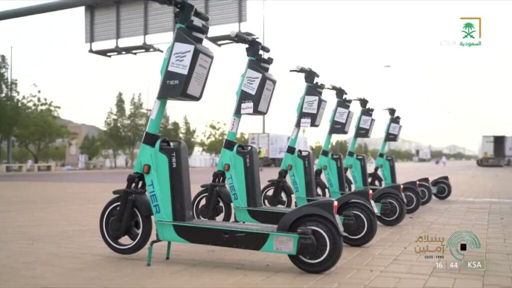 For the first time in Hajj, pilgrims use e-scooters for movement