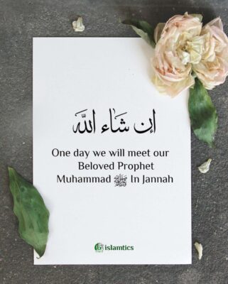 One day we will meet our Beloved Prophet Muhammad