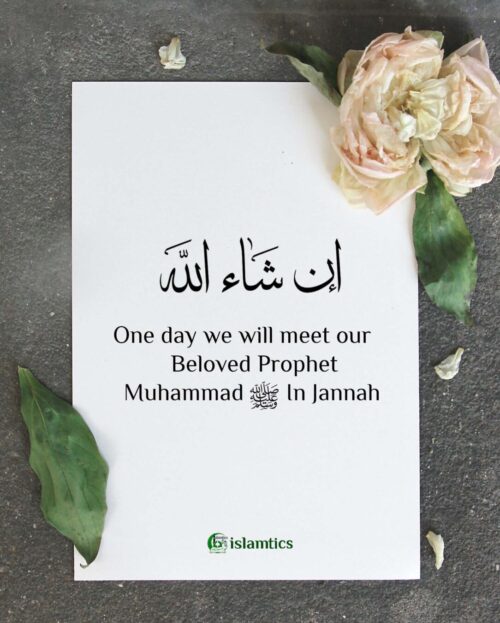 One Day We Will Meet Our Beloved Prophet Muhammad In Jannah 