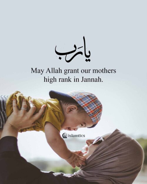 may-allah-grant-our-mothers-high-rank-in-jannah-islamtics