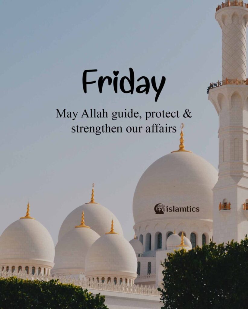May Allah guide, protect & strengthen our affairs