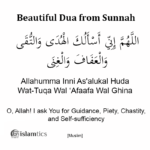 Allahumma Inni As'alukal Huda Full Dua Meaning, in Arabic & Benefits ...