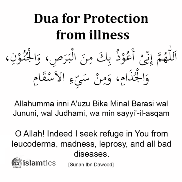 Allahumma inni A'uzu Bika Minal Barasi full Dua Meaning & Pronunciation ...