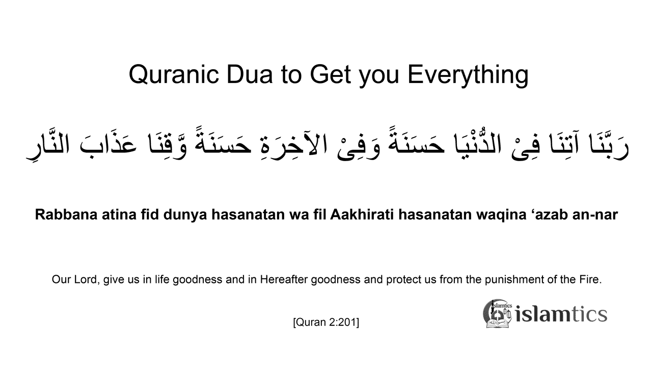 Rabbana Atina Fid Dunya Hasanah full Dua, Meaning, in Arabic & Benefits