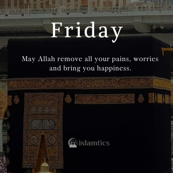 May Allah remove all your pains and bring you happiness