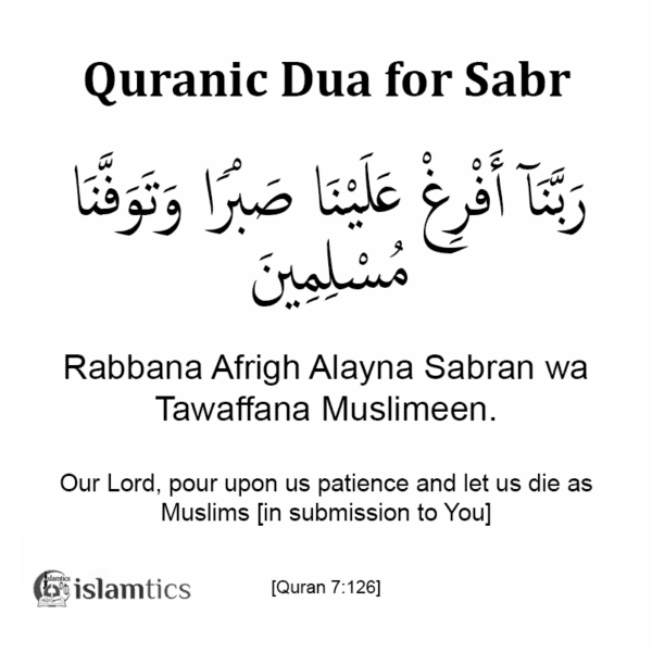 Rabbana Afrigh Alaina Sabran Full Dua Meaning & in Arabic | islamtics