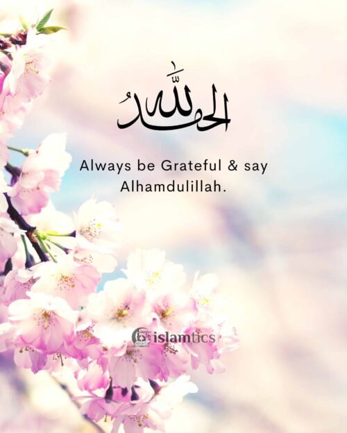 100+ Deep Alhamdulillah Quotes in English (With Images) | islamtics