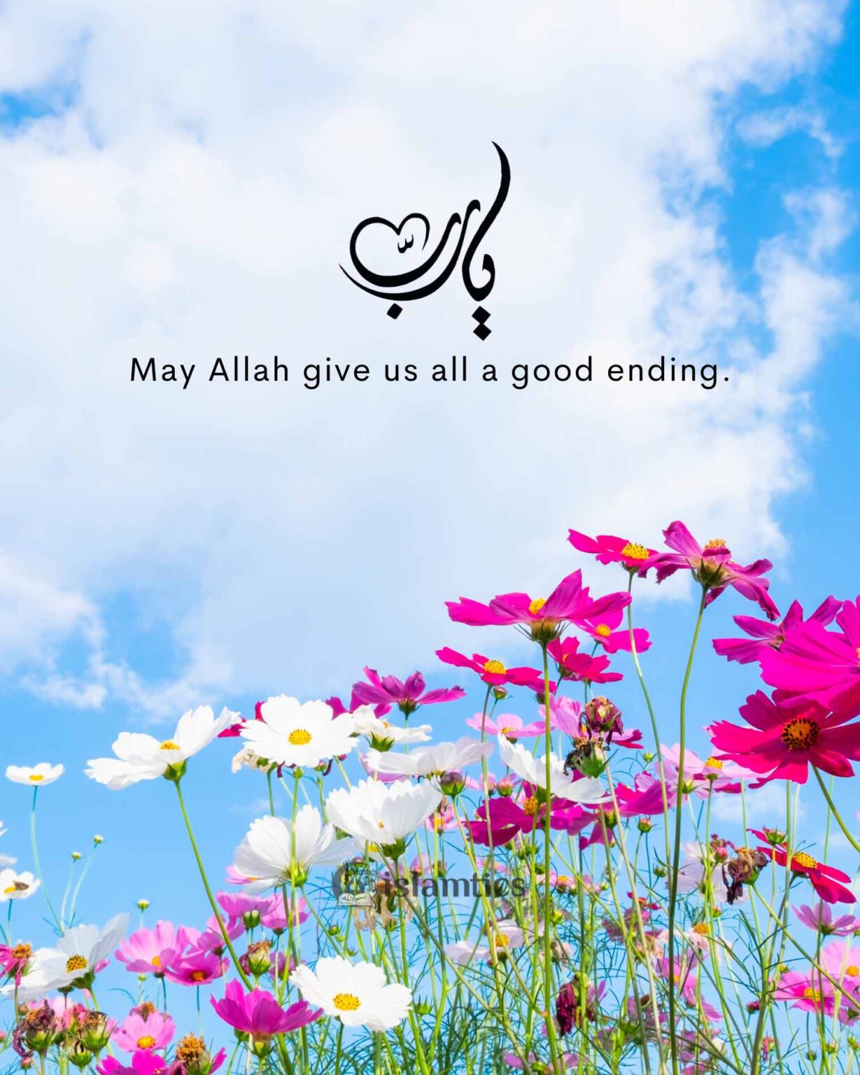 May Allah Give Us All A Good Ending Islamtics