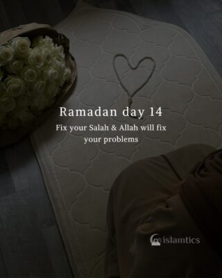 Fix your Salah & Allah will fix your problems
