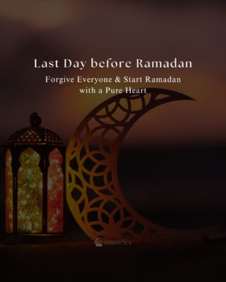 Last Day before Ramadan