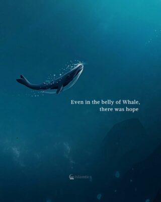 Even in the belly of Whale, there was hope