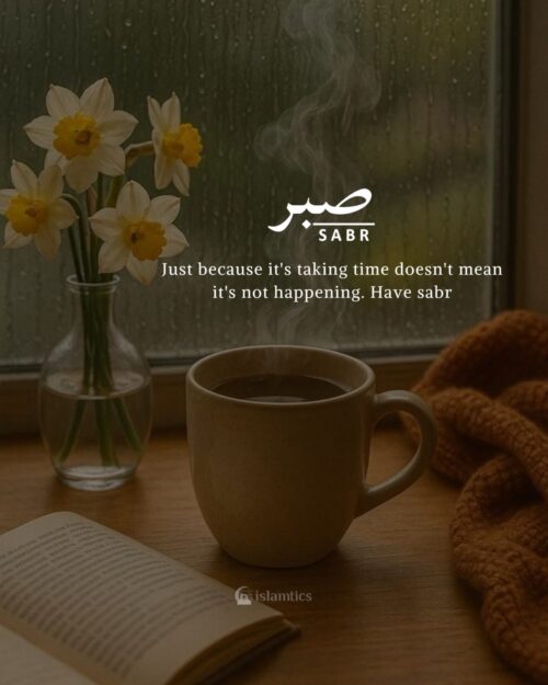 Just because it's taking time doesn't mean it's not happening. Have sabr
