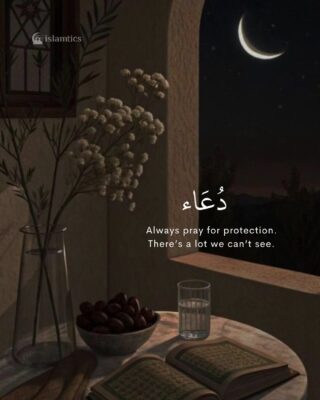 Always pray for protection. There’s a lot we can’t see.
