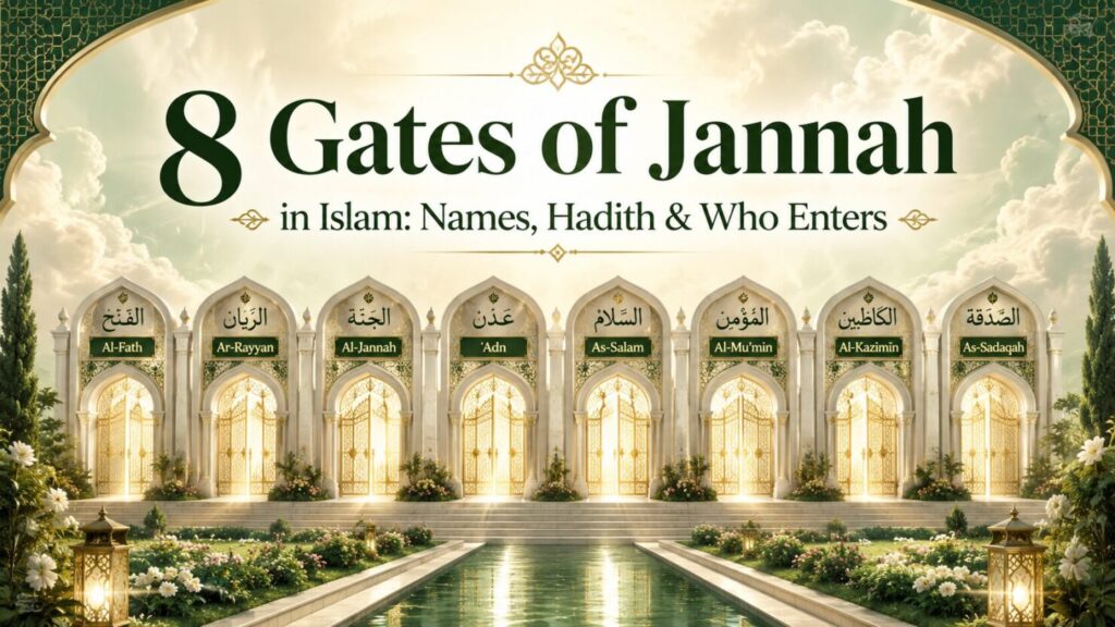 8 Gates of Jannah in Islam: Names, Hadith & Who Enters