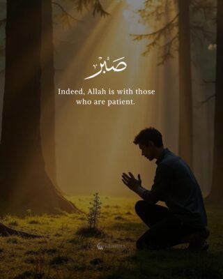 Indeed, Allah is with those who are patient.